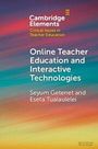 Eseta Tualaulelei: Online Teacher Education and Interactive Technologies, Buch