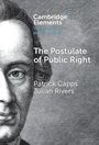 Patrick Capps: The Postulate of Public Right, Buch