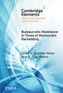 João V Guedes-Neto: Bureaucratic Resistance in Times of Democratic Backsliding, Buch