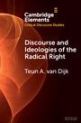 Teun A. Van Dijk: Discourse and Ideologies of the Radical Right, Buch