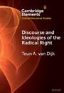 Teun A. Van Dijk: Discourse and Ideologies of the Radical Right, Buch