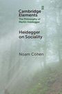 "Heidegger on Sociality", Noam Cohen. Nebliger Wald mit Bäumen im Hintergrund, Buchcover.