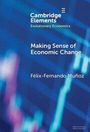 „Cambridge Elements: Evolutionary Economics. Making Sense of Economic Change. Félix-Fernando Muñoz.“ Hintergrund: Verschwommene, blaue Grafiken.