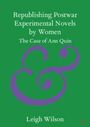 Leigh Wilson: Republishing Postwar Experimental Novels by Women, Buch