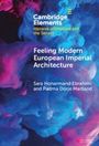 "Feeling Modern European Imperial Architecture" von Sara Honarmand Ebrahimi und Padma Dorje Maitland. Blau-rosa Rauch.