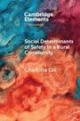 Charlotte Gill: Social Determinants of Safety in a Rural Community, Buch