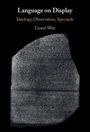 Lionel Wee: Language on Display, Buch