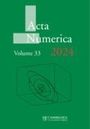 : Acta Numerica 2024: Volume 33, Buch