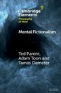 Cambridge Elements. Philosophy of Mind. Mental Fictionalism. Ted Parent, Adam Toon und Tamás Demeter. Wirbelndes, blaues Rauchmuster.