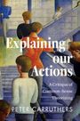 „Explaining our Actions: A Critique of Common-Sense Theorizing“ von Peter Carruthers. Illustration: Menschen auf einer Treppe.