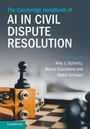 "The Cambridge Handbook of AI in Civil Dispute Resolution, Amy J. Schmitz, Marco Giacalone, Pietro Ortolani. Schachbrett und Figuren."