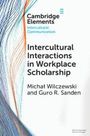 "Intercultural Interactions in Workplace Scholarship" von Michal Wilczewski und Guro R. Sanden. Links farbige Linien.