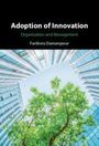 Fariborz Damanpour: Adoption of Innovation, Buch