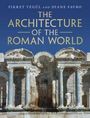 Titel: "The Architecture of the Roman World". Ruine eines römischen Bauwerks mit Säulen darunter.