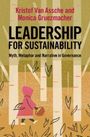 Titel: "Leadership for Sustainability: Myth, Metaphor and Narrative in Governance." Illustration: Person im Wald.