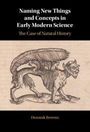 Buchtitel: "Naming New Things and Concepts in Early Modern Science: The Case of Natural History". Seltsames Fabelwesen.