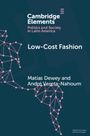 Matías Dewey: Low-Cost Fashion, Buch