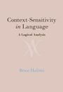 Brice Halimi: Context-Sensitivity in Language, Buch