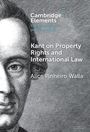 „Cambridge Elements: The Philosophy of Immanuel Kant“, „Kant on Property Rights and International Law“, Alice Pinheiro Walla. Hälfte eines gezeichneten Gesichts.