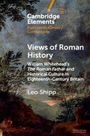Text: Cambridge Elements, Views of Roman History, William Whitehead’s The Roman Father, Leo Shipp.  
Hintergrund: Landschaftsgemälde.
