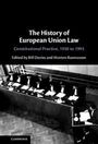 : The History of European Union Law, Buch