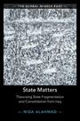 "The Global Middle East. State Matters: Theorizing State Fragmentation and Consolidation from Iraq, Nida Alahmad." Graphisches Muster.
