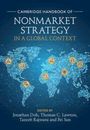 Text: "Cambridge Handbook of Nonmarket Strategy in a Global Context. Edited by Jonathan Doh, Thomas C. Lawton, Tazeeb Rajwani and Pei Sun." Weltkarte im Hintergrund.
