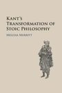 Text: "Kant’s Transformation of Stoic Philosophy" von Melissa Merritt. Daneben eine Illustration einer stehenden Figur.