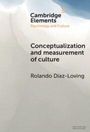 Rolando Diaz-Loving: Conceptualization and Measurement of Culture, Buch