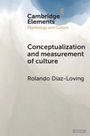 Rolando Diaz-Loving: Conceptualization and Measurement of Culture, Buch
