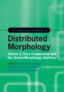 The Cambridge Handbook of Distributed Morphology: Volume 1, Buch