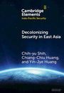 "Cambridge Elements Indo-Pacific Security: Decolonizing Security in East Asia" mit Autorenangaben. Bild eines Planetenrandes.