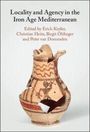Titel: "Locality and Agency in the Iron Age Mediterranean." Abbildung eines antiken Topfes mit Mustern.
