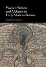 Text: "Women Writers and Alchemy in Early Modern Britain" von Sajed Chowdhury. Illustration eines alchemistischen Textes.