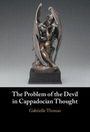"The Problem of the Devil in Cappadocian Thought, Gabrielle Thomas." Eine dunkle Statue eines nachdenklichen, geflügelten Wesens.