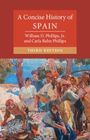 Text: "A Concise History of Spain" von William D. Phillips, Jr. und Carla Rahn Phillips, Third Edition. Illustration von Menschen.