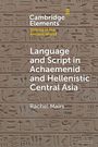 Cambridge Elements: Language and Script in Achaemenid and Hellenistic Central Asia von Rachel Mairs. Hieroglyphen-Hintergrund.