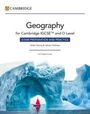 „Geography for Cambridge IGCSE™ and O Level“ steht oben. Darunter ein rotes Boot vor einer blauen Eislandschaft.