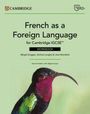 „French as a Foreign Language for Cambridge IGCSE Workbook“ steht auf einem grünen Hintergrund mit einem Kolibri unten.