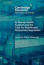 "Cambridge Elements", "Data Rights and Wrongs", "AI Mental Health Support", "Jeannie Marie Paterson". Blau mit digitalen Mustern.