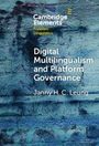 Cambridge Elements: Digital Multilingualism and Platform Governance, Janny H. C. Leung. Blauer abstrakter Hintergrund.