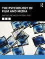 „THE PSYCHOLOGY OF FILM AND MEDIA“, Sayyed Mohsen Fatemi, PhD. Abgebildet: mehrere Filmstreifen mit Augen.
