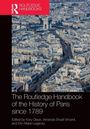 Text: "The Routledge Handbook of the History of Paris since 1789." Bild: Luftaufnahme von Paris mit Arc de Triomphe.