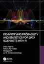 Titel: "DEMYSTIFYING PROBABILITY AND STATISTICS FOR DATA SCIENTISTS WITH R". Farbige Wellen im Hintergrund.