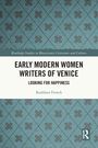 "Early Modern Women Writers of Venice", blaues Muster, Autorin: Kathleen French.