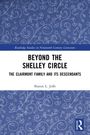 "Beyond the Shelley Circle: The Clairmont Family and Its Descendants" von Sharon L. Joffe. Blaues Muster im Hintergrund.