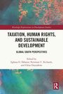Titel: "Taxation, Human Rights, and Sustainable Development". Herausgeber: Ekhator, Richards, Onyejekwe. Buntes Hintergrundmuster.