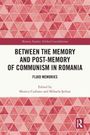 "Between the Memory and Post-Memory of Communism in Romania" steht groß in der Mitte, umgeben von roten Mustern.