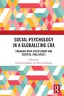 SOCIAL PSYCHOLOGY IN A GLOBALIZING ERA. Buntes geometrisches Muster. Routledge-Logo in der Ecke.