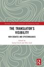 "The Translator’s Visibility: New Debates and Epistemologies"; graue Linien auf grünem Hintergrund, rotes Logo unten.